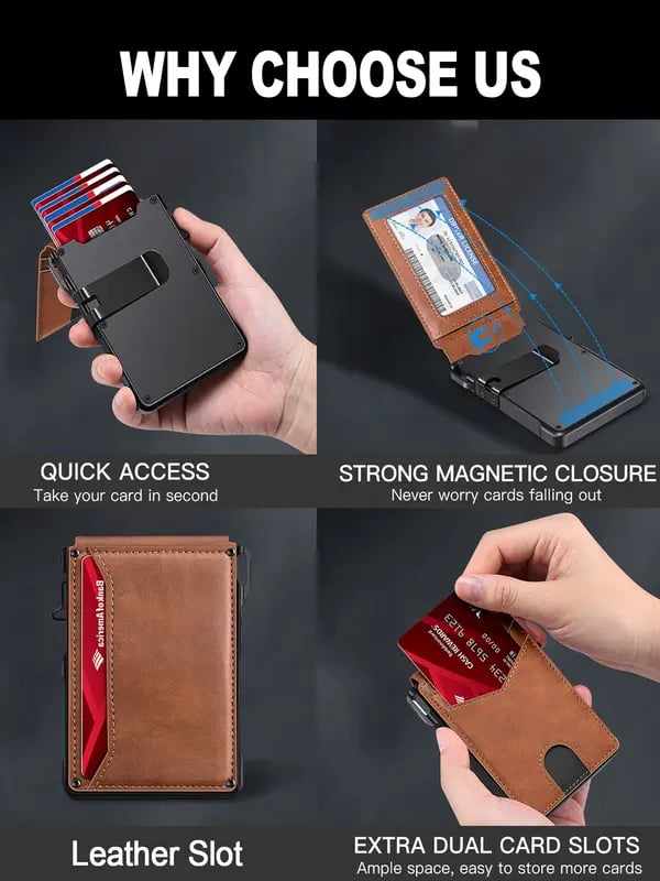 🔥Last Day 49% OFF💼🔒Wallet for Men